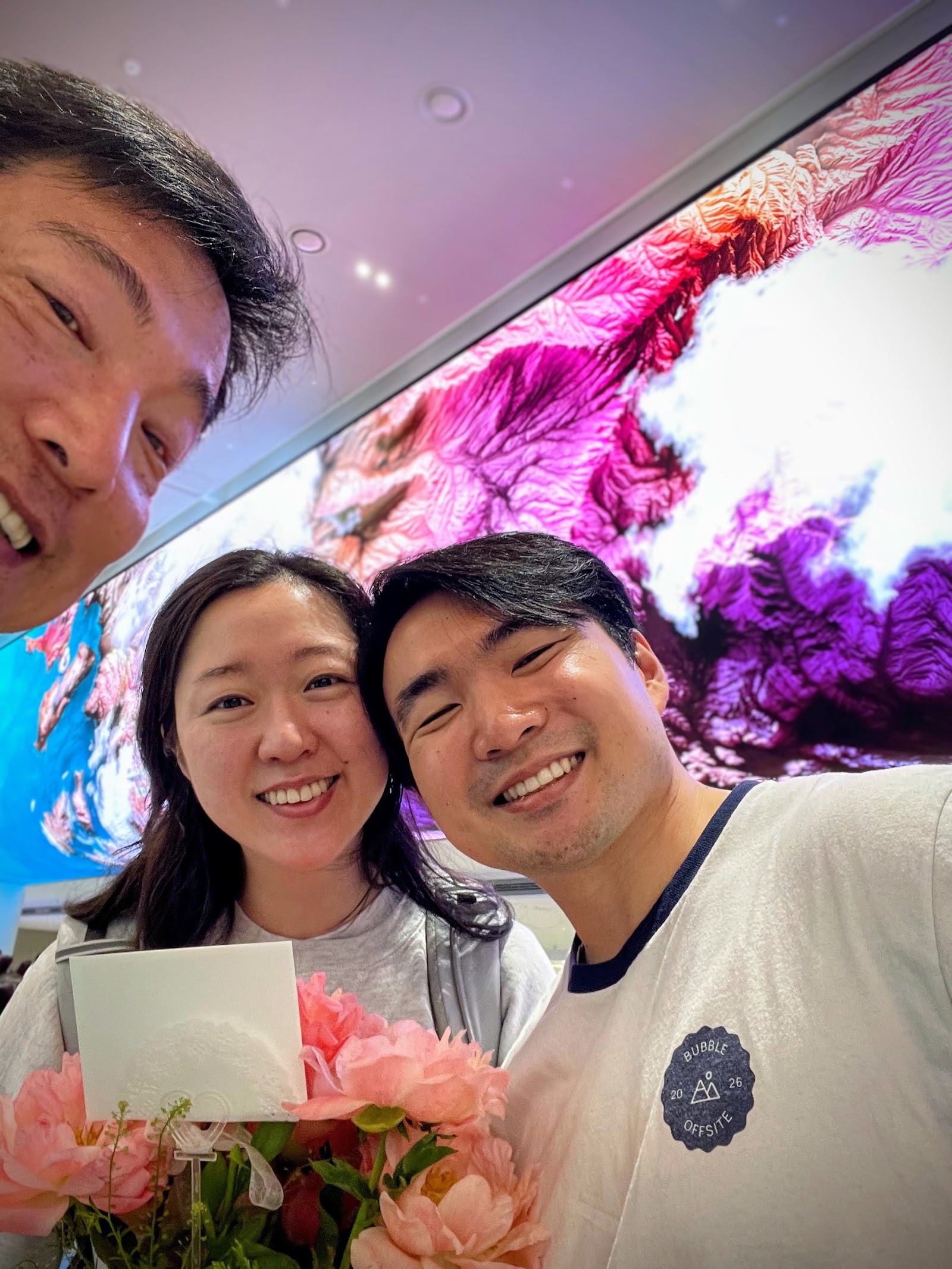 Celebrating the engagement